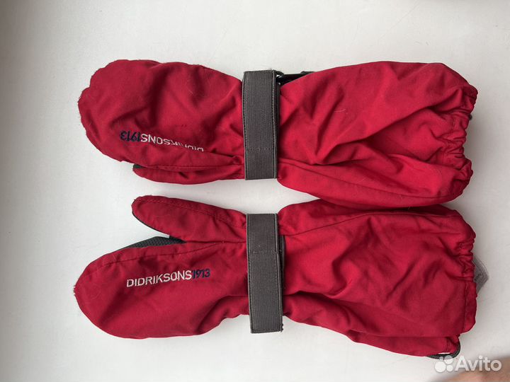 Варежки зимние детские Didriksons