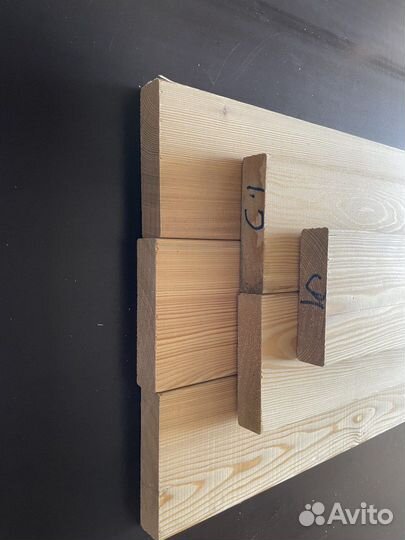 Палубная доска из лиственницы - 28х140 сорт вс 2 м