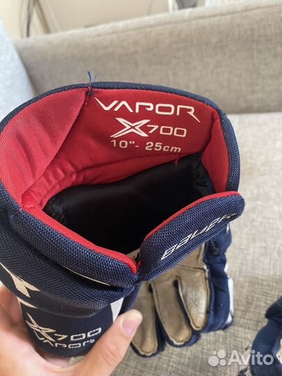 Краги хоккейные bauer x700