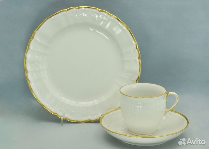 Чайная тройка фарфор KPM Берлин