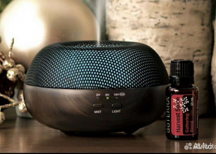 Ультразвуковой диффузор brevi от doterra на 15кв м