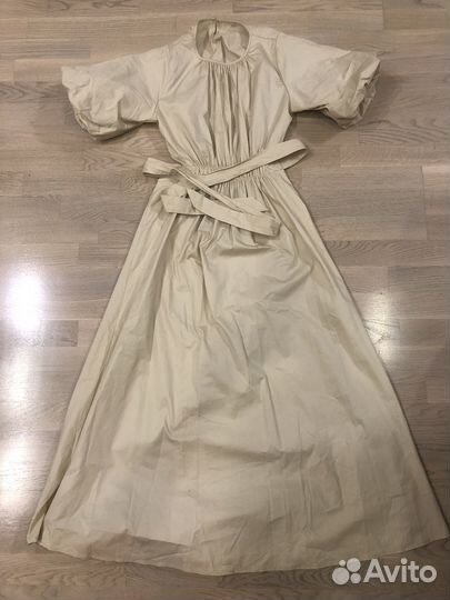 Платье с открытой спиной летнее