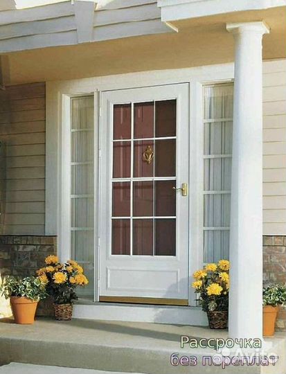 Пластиковые двери в рассрочку