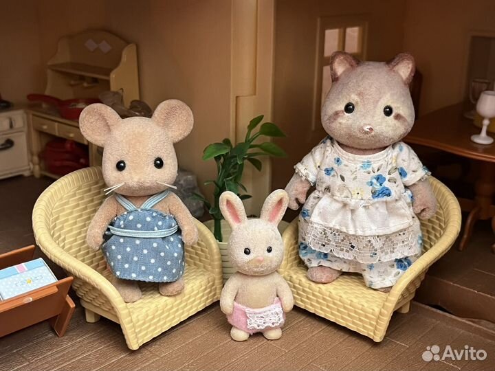Sylvanian families фигурки животные