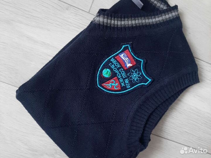 Жилетка для мальчика школьная134