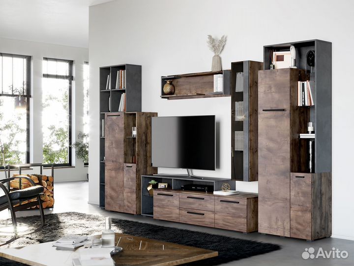 Новая Тумба двухдверная под тв 