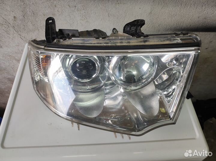 Фара правая линза mitsubishi pajero sport L200 12