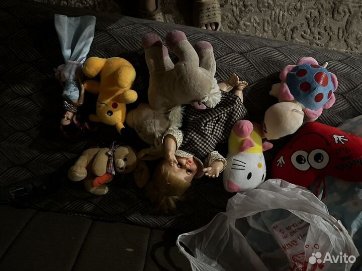 Мягкие игркшки для девочки пакетом