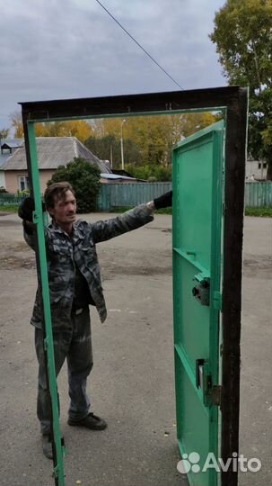 Дверь металлическая бу