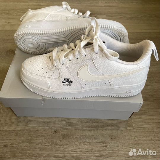 Nike Air Force 1 Low White Grey Fog (GS) 6.5Y 6 UK