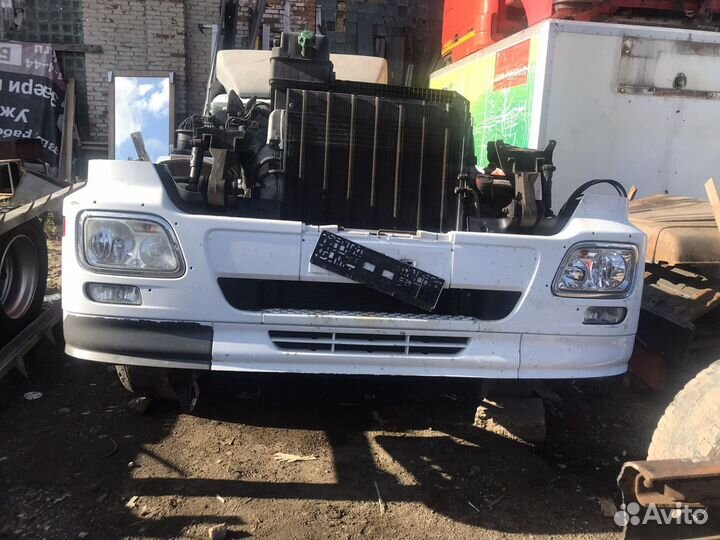 Бампер Mercedes Benz Actros в сборе с фарами MP3