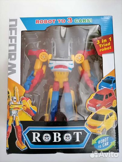 Робот трансформер новый
