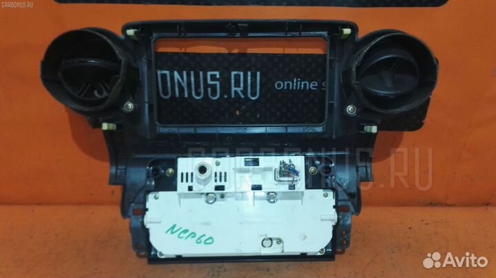 Блок управления печкой Toyota Ist NCP60