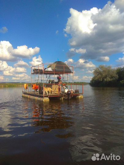 Плот. Сплав на плоту. Активный отдых