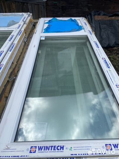 Балконная дверь со стеклом