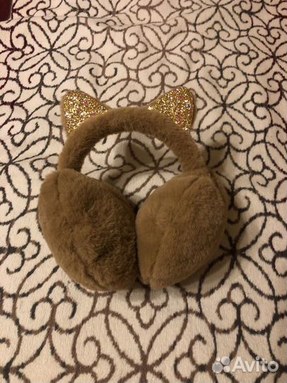 Меховые наушники детские