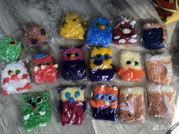 Мочалка ручной работы, подарок, для бани