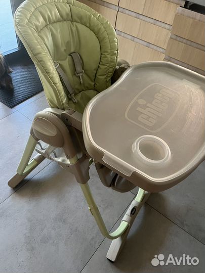 Стульчик для кормления chicco polly
