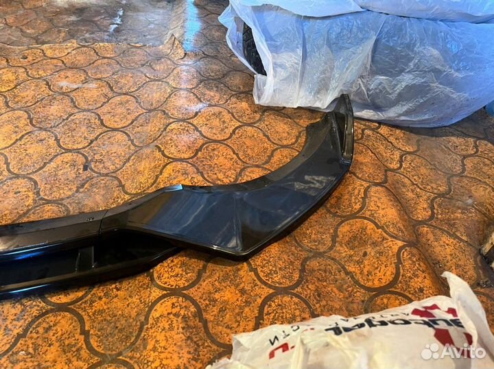 Спойлер переднего бампера