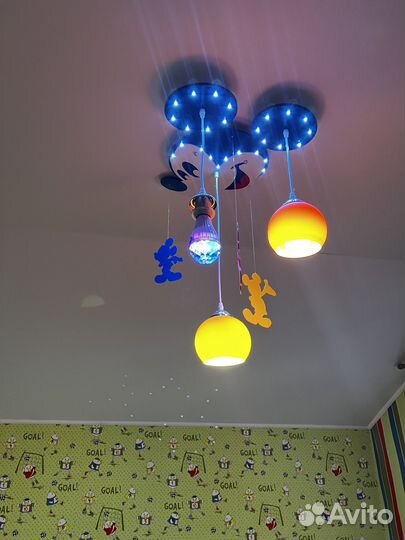 Люстра в детскую
