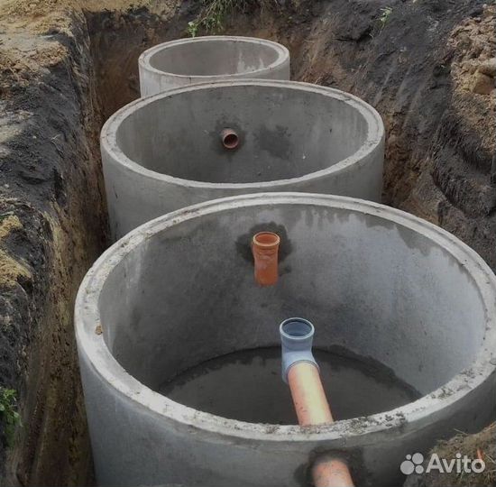 Монтаж автономной канализации