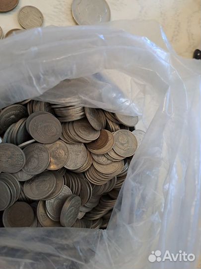 Советские монеты СССР и 1992г,1993г