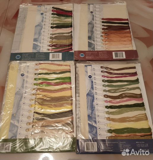 Лот наборы для вышивки крестом рто