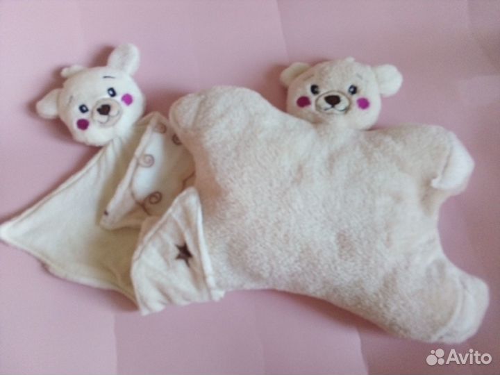 Игрушка - подушка и плед