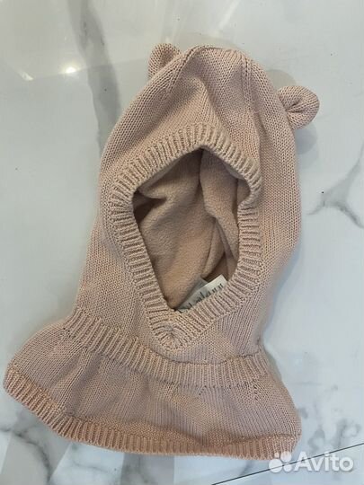 Шапка шлем для девочки