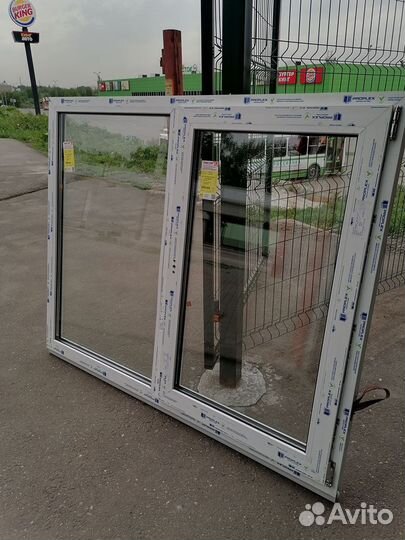 Окна 1500х1200 мм пластиковые