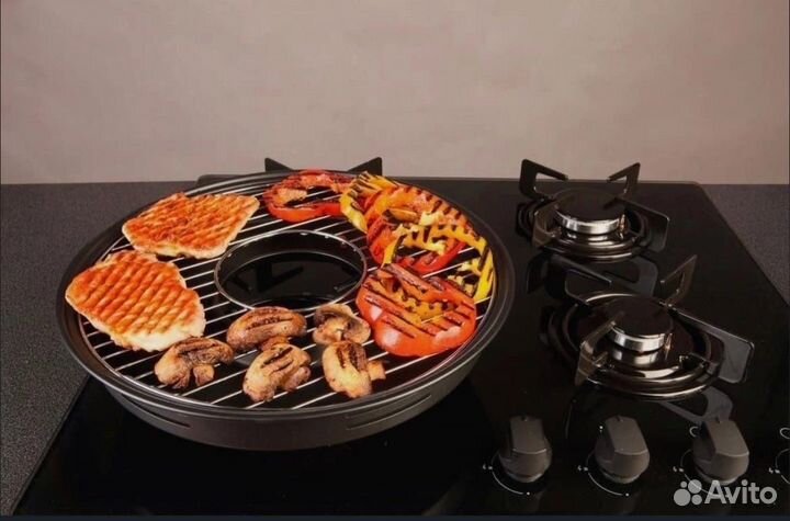 Сковорода гриль газ