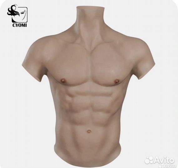 Торс силиконовый накладной