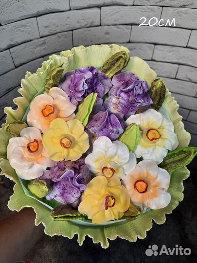 Зефир. Букеты из зефира. Ручная работа