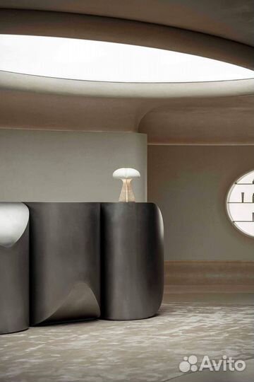 Стойка ресепшен из стеклопластика