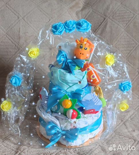 Торт из памперсов