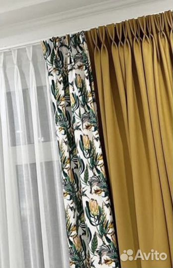 Пошив штор, покрывал, римские