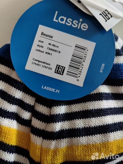 Шапка-бини Lassie 46-48