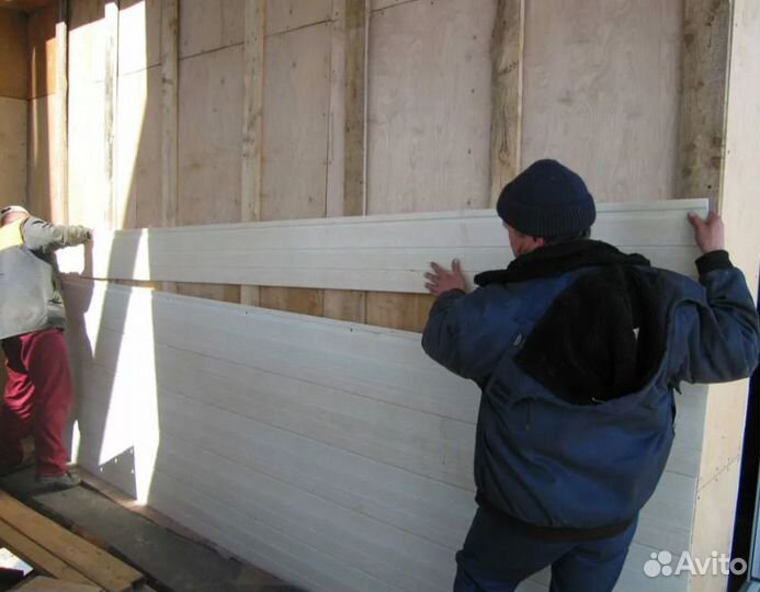 Фасадные работы, утепление домов, сайдинг