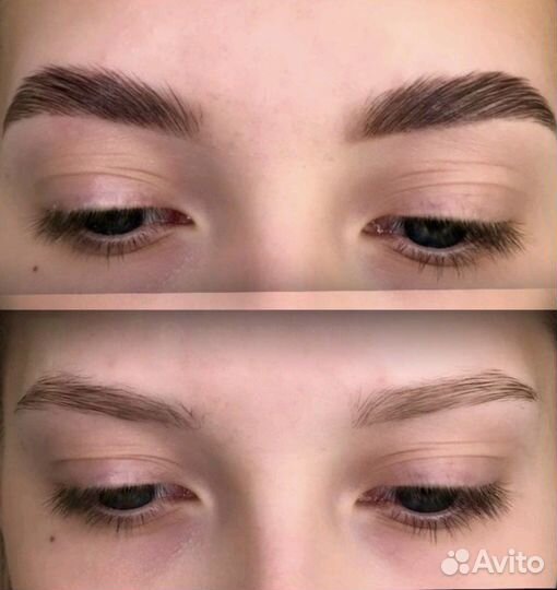 Брови коррекция и окрашивание,ламинирование ресниц