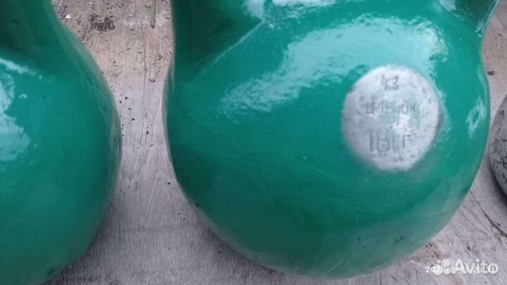 Гири 16 кг СССР