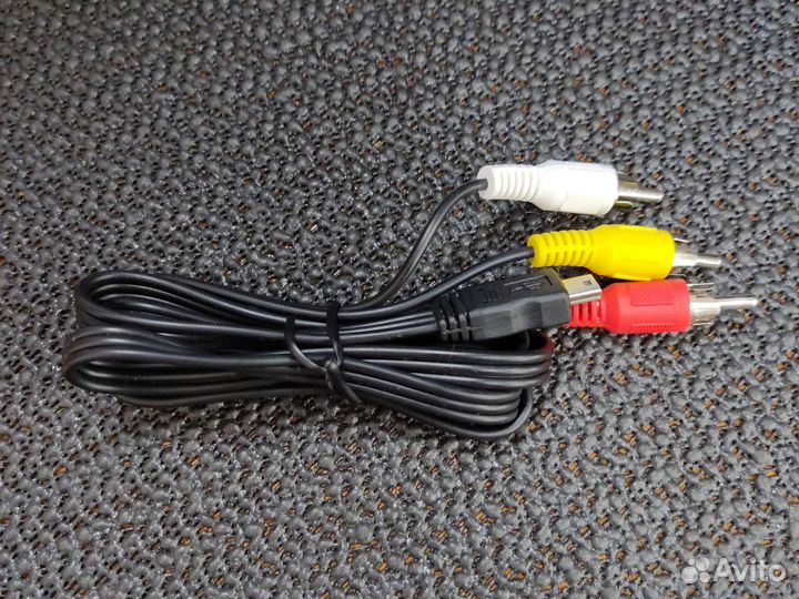 Кабель Mini USB to 3xRCA