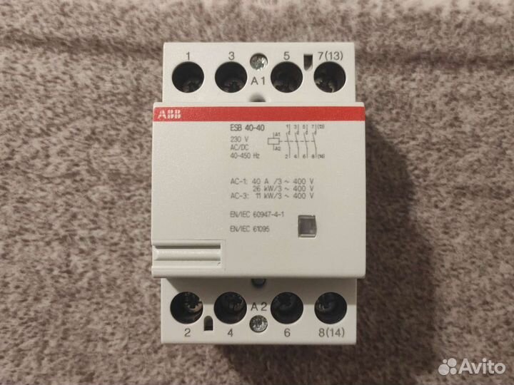 Модульный контактор ABB ESB 40-40