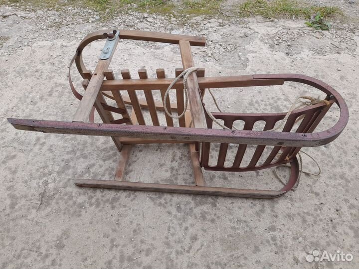 Санки детские времен СССР