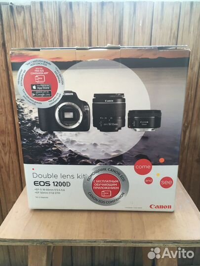 Фотоаппарат Canon 1200D