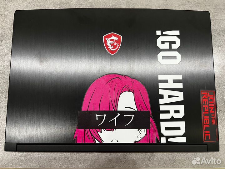 Игровой ноутбук i7-11800H MSI gf63 11uc-225xru