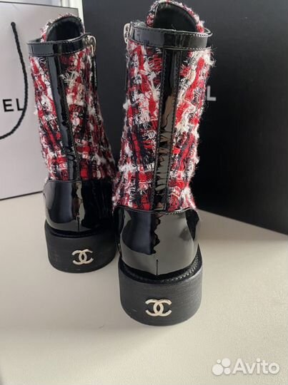 Chanel Ботинки 37р. оригинал