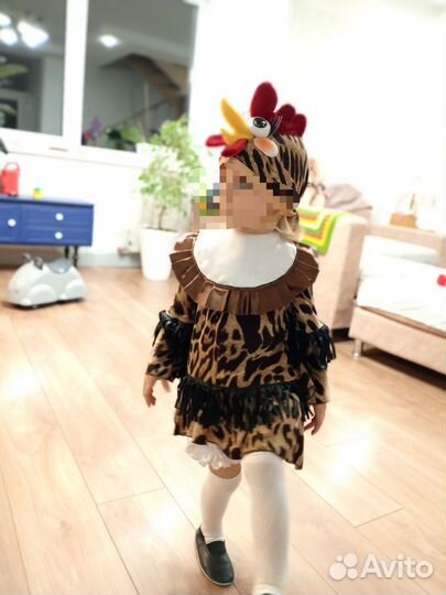 Костюм курочки рябы