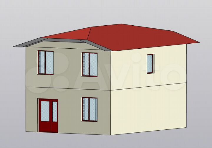 Дом 90 м² на участке 6 сот.