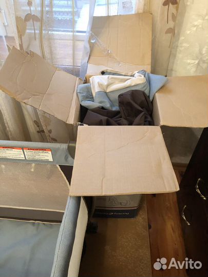 Манеж-кровать