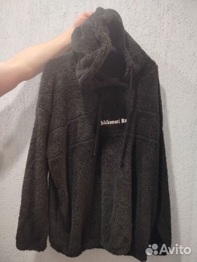 Плюш худи hikikomori kai черный